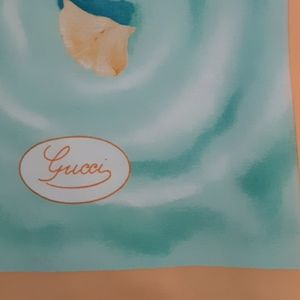 Authentic Gucci silk scarf